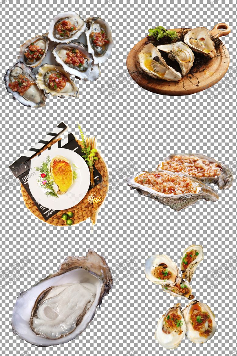 编号：98069607011734377964【酷图网】源文件下载-美食烧烤生蚝