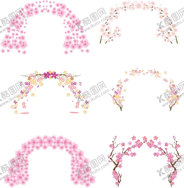 编号：46581003220107134774【酷图网】源文件下载-樱花透明素材