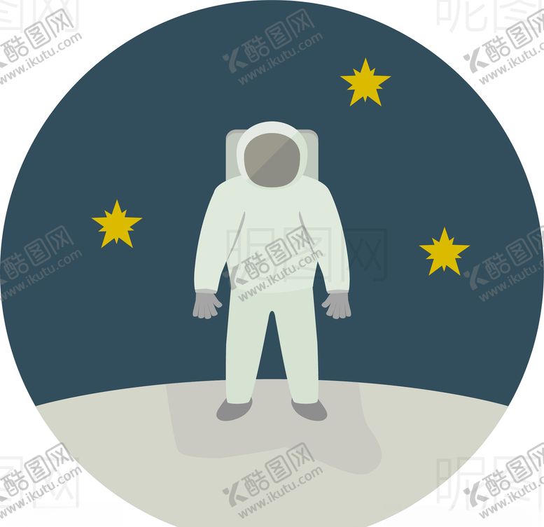 编号：91102910311250064909【酷图网】源文件下载-宇航员