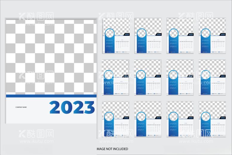 编号：31495712110336215910【酷图网】源文件下载-兔年台历2023年日历