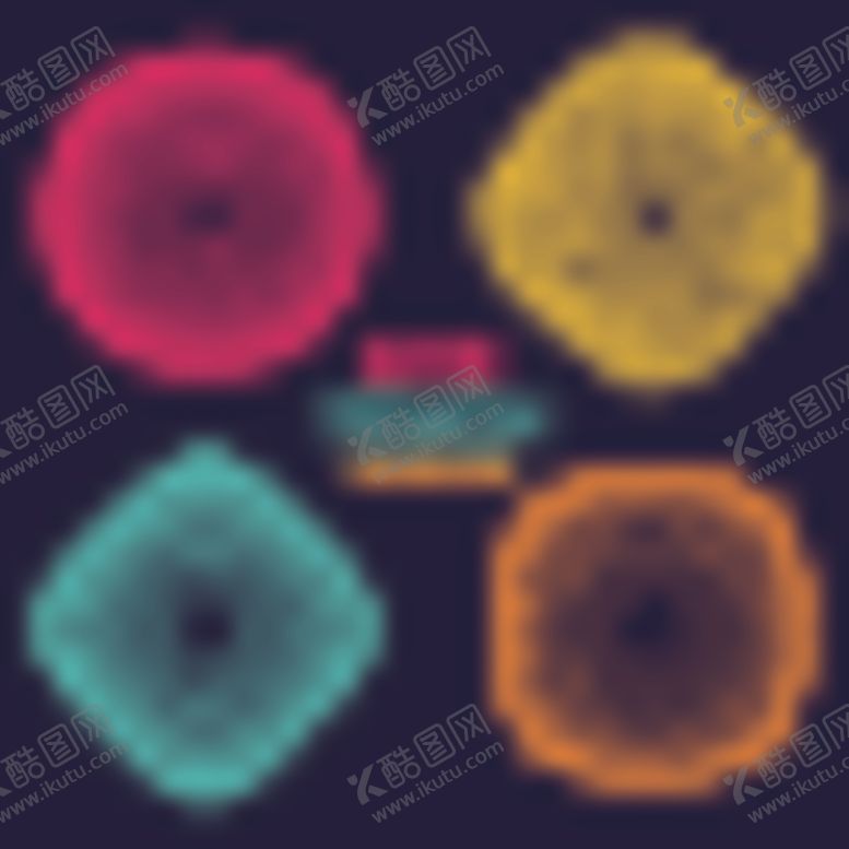 编号：53025204161715554469【酷图网】源文件下载-彩色半调波点背景