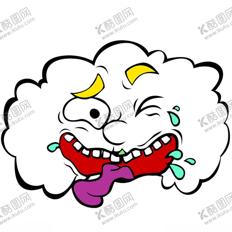 编号：66976102031102289707【酷图网】源文件下载-搞怪云朵