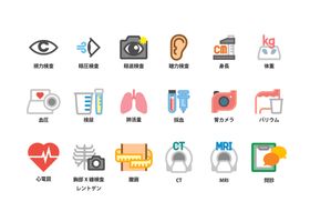 医疗健康图标集合