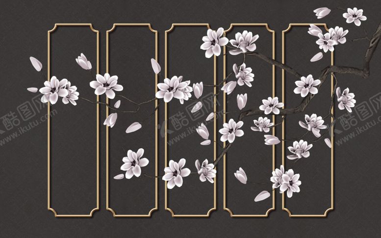 编号：78452905040816485267【酷图网】源文件下载-花鸟工笔画