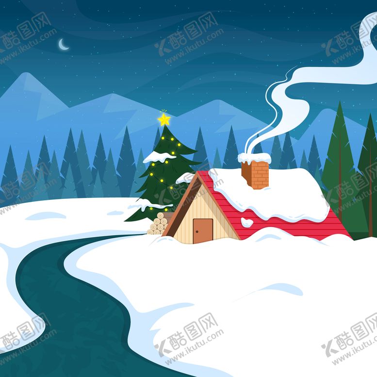 编号：99266202122014419033【酷图网】源文件下载-冬天背景