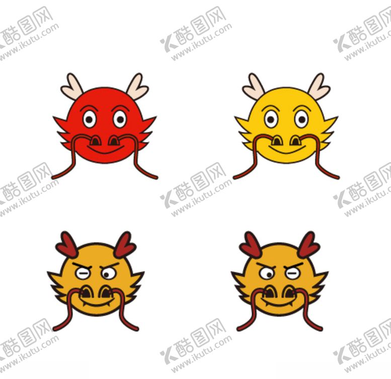 编号：42370105012024211352【酷图网】源文件下载-卡通龙