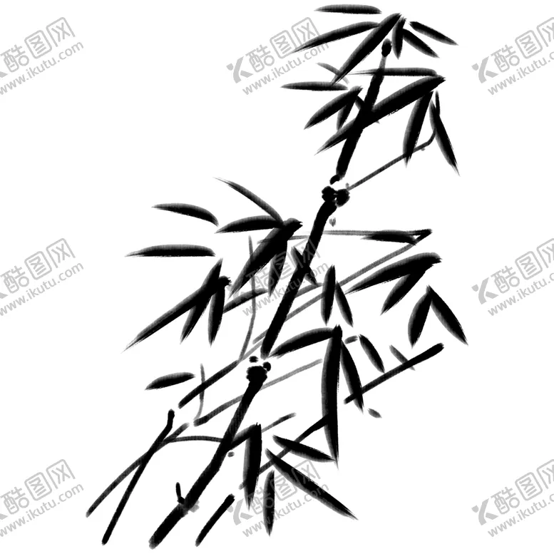 编号：31271105020336209778【酷图网】源文件下载-水墨竹子