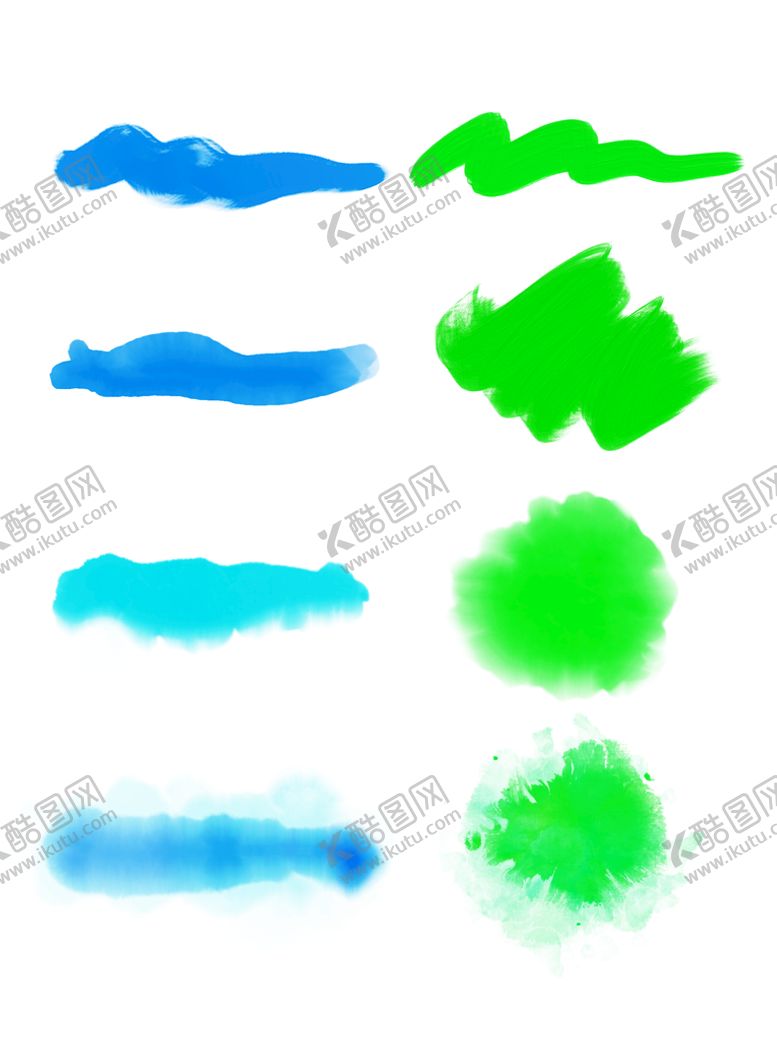 编号：41652809202115048653【酷图网】源文件下载-水墨元素泼墨笔刷墨迹素材