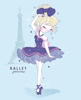 时尚手绘女孩