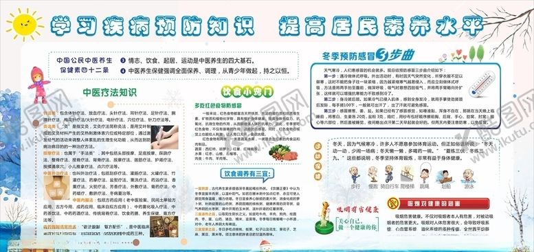 编号：68469907032009429196【酷图网】源文件下载-健康教育宣传栏未转曲
