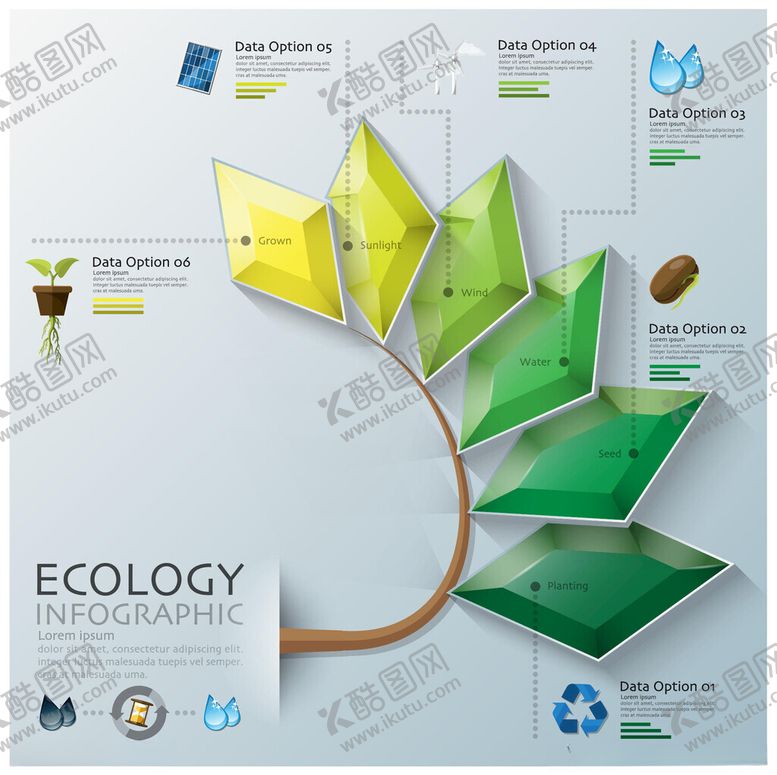 编号：21071504011750493537【酷图网】源文件下载-生态环保主题信息图表