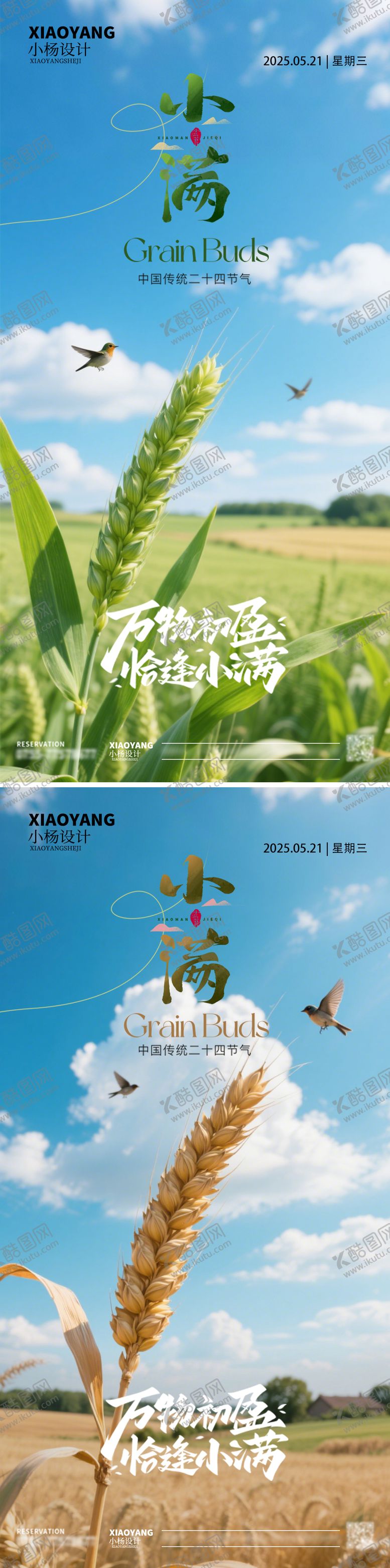 编号：27990506102315037761【酷图网】源文件下载-小满节气海报