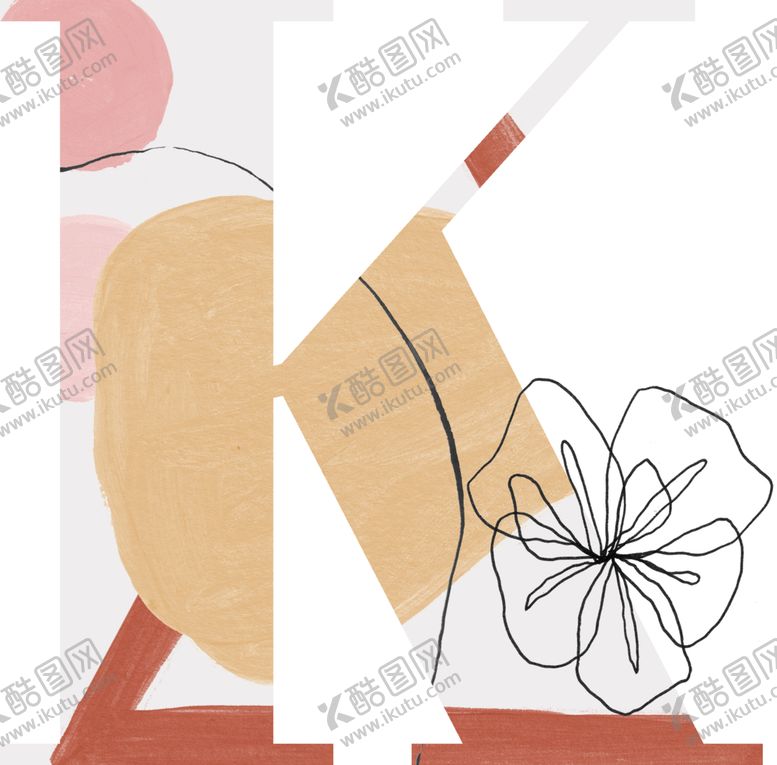 编号：70940604201007554440【酷图网】源文件下载-花纹字母