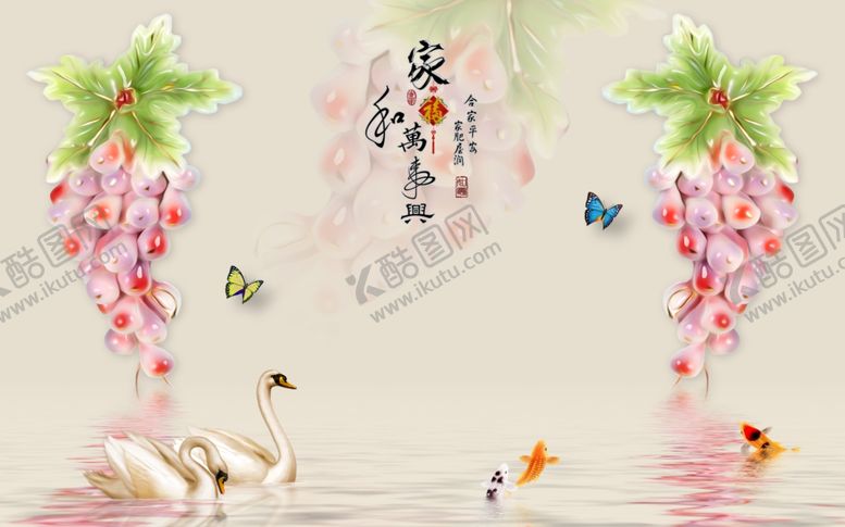 编号：10503010161853326346【酷图网】源文件下载-花卉背景墙