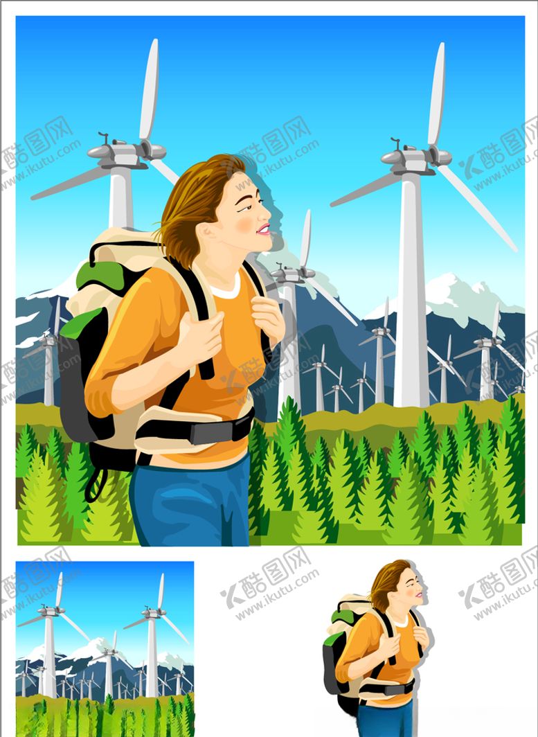 编号：46637007090437164939【酷图网】源文件下载-插画人物