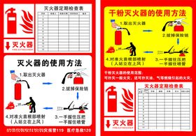 灭火器使用方法