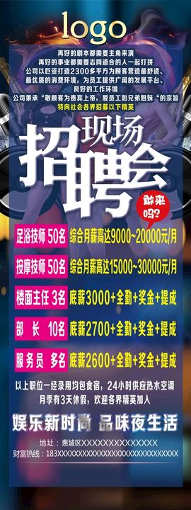 编号：17956009232309308790【酷图网】源文件下载-酒店沐足会所宣传单