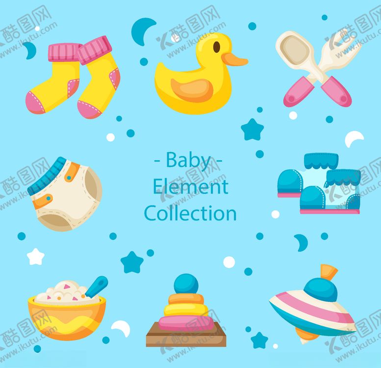 编号：72850110120920279866【酷图网】源文件下载-婴儿元素相关
