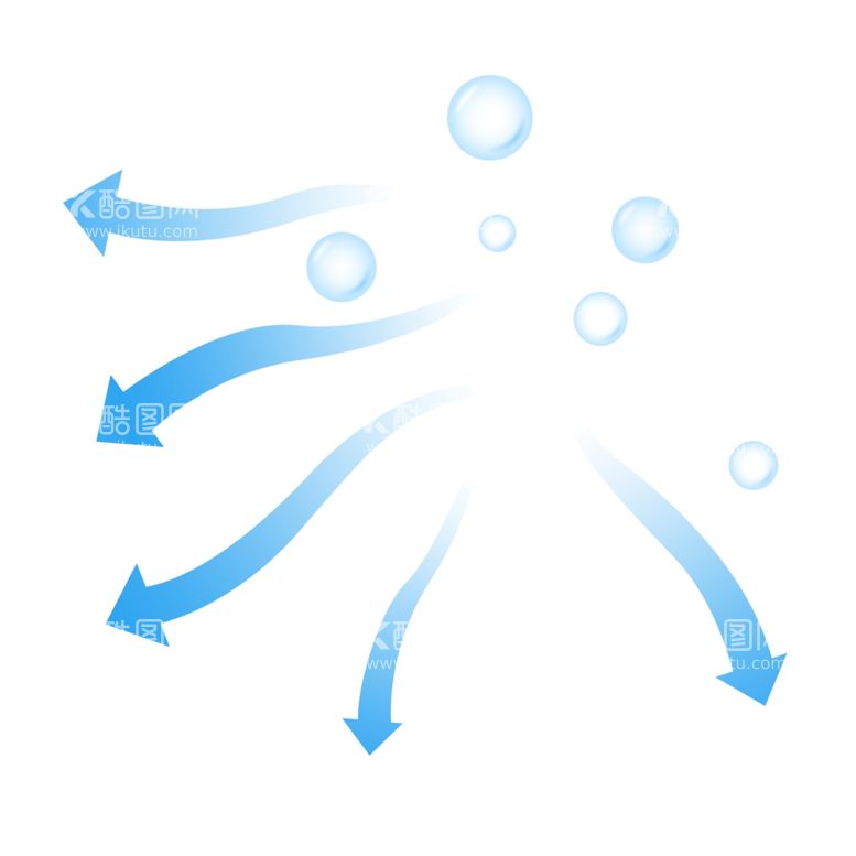 编号：43652712101512213801【酷图网】源文件下载-蓝色渐变气流