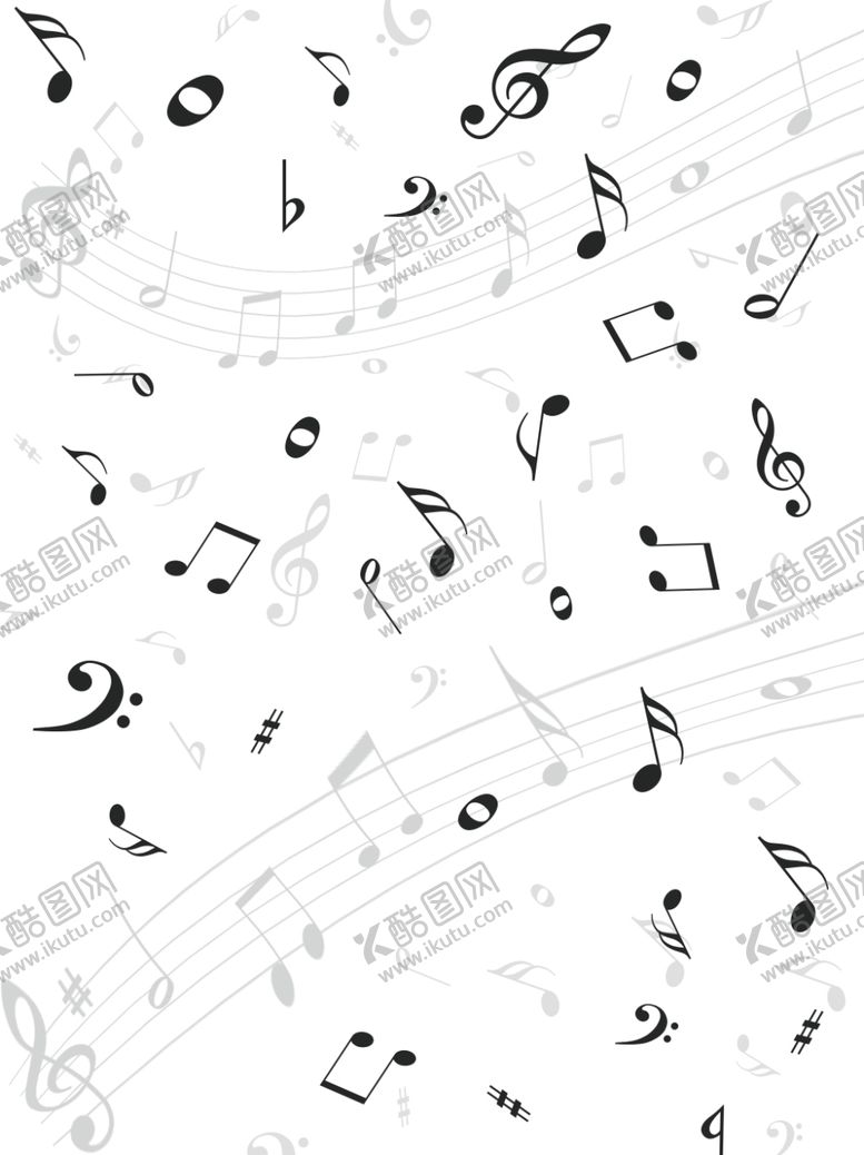编号：33389809270711095928【酷图网】源文件下载-音符背景