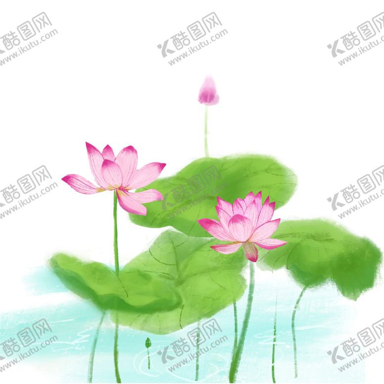 编号：58114309191351082201【酷图网】源文件下载-荷花元素