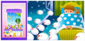 儿童插画卡通背景幼儿园插画