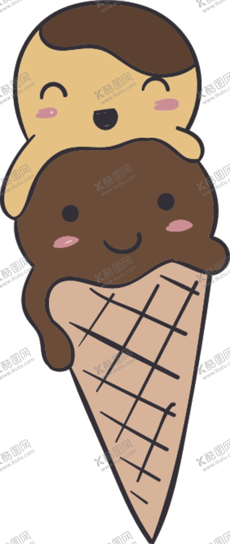 编号：33389006270041578550【酷图网】源文件下载-卡哇伊美食
