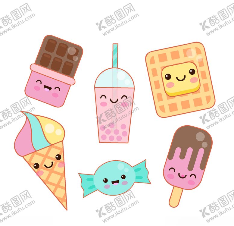 编号：90859910162233389333【酷图网】源文件下载-可爱食物