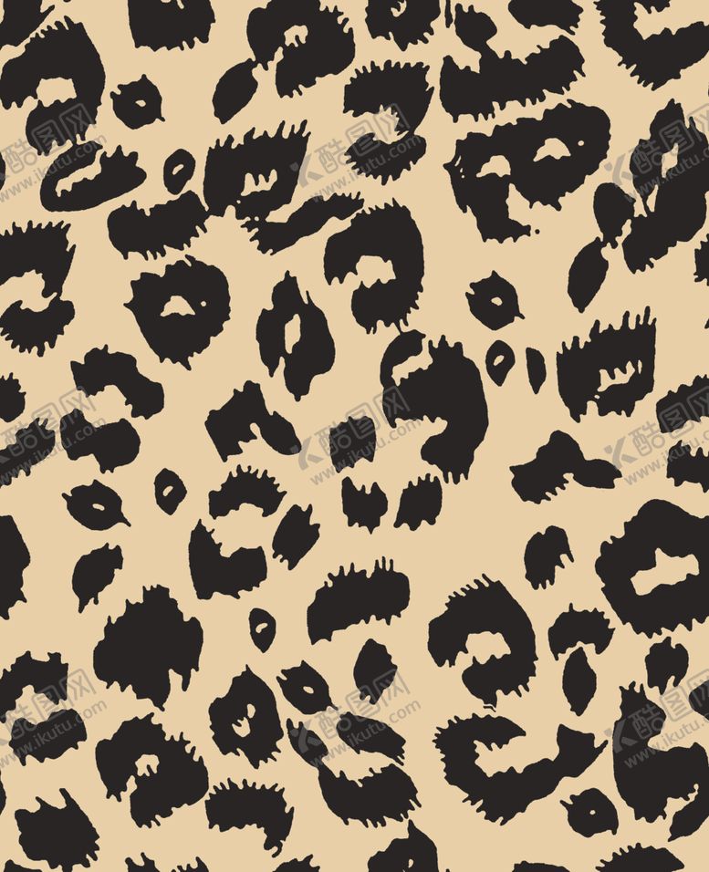 编号：87979109250011126199【酷图网】源文件下载-豹纹数码印数码