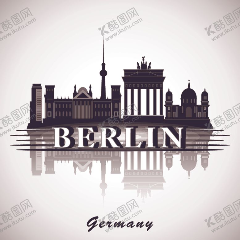 编号：75824610111701553160【酷图网】源文件下载-标志建筑剪影