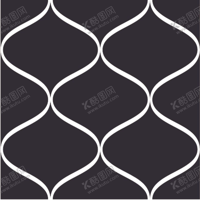 编号：53016110270505188453【酷图网】源文件下载-黑白简约花纹图案设计