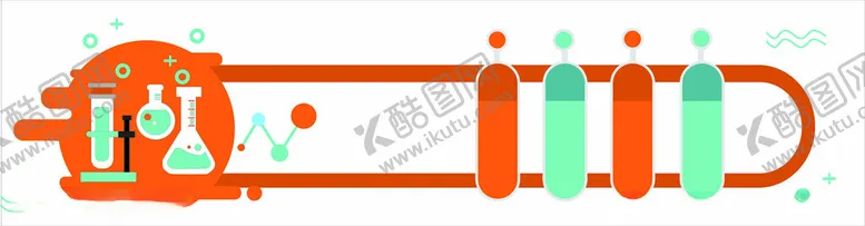 编号：23736704160150374423【酷图网】源文件下载-多彩卡通风格实验室场景