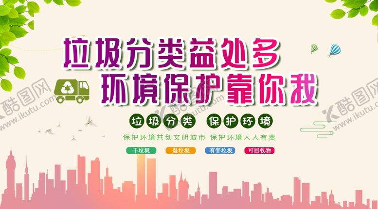 编号：84110805182112114342【酷图网】源文件下载-垃圾分类
