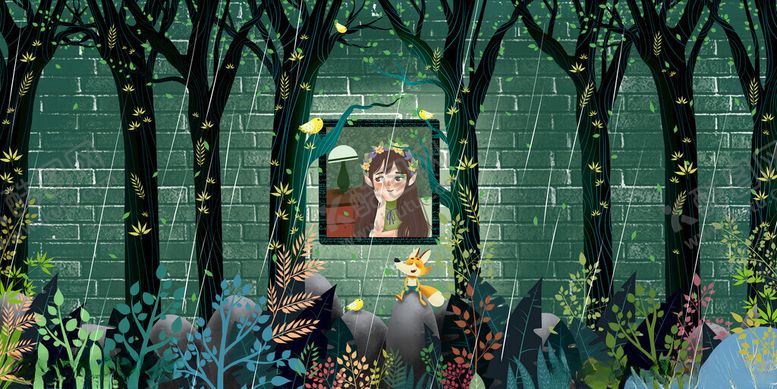 编号：56451711241818273045【酷图网】源文件下载-梦幻森林中的神秘画面