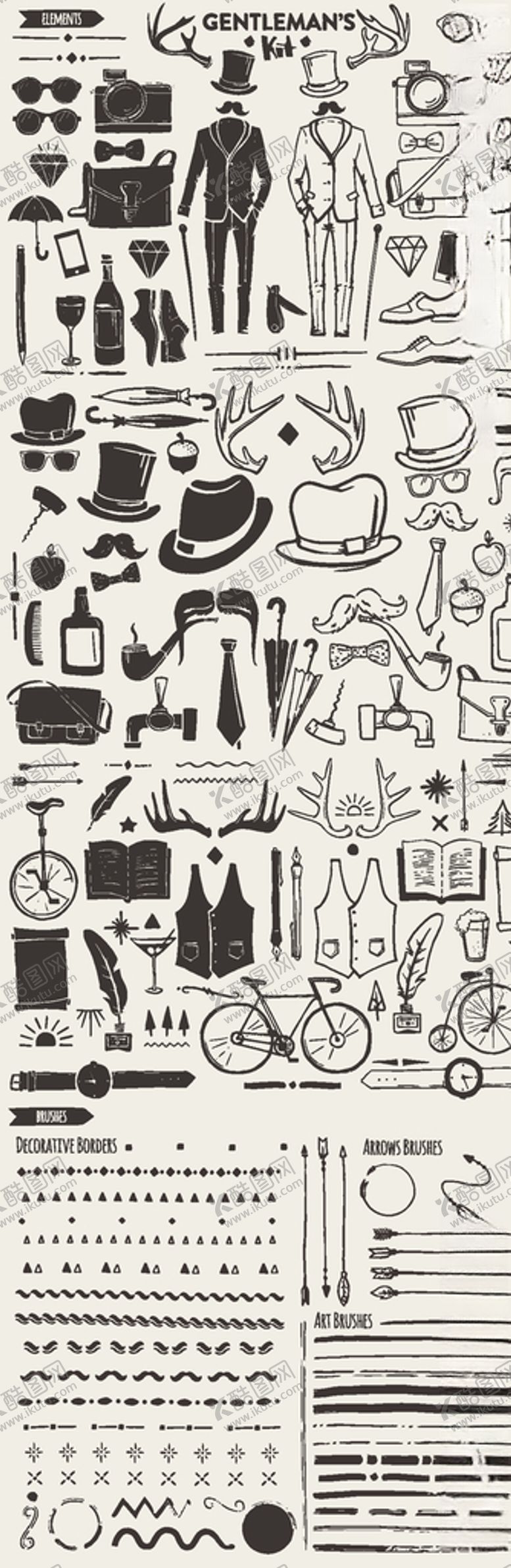 编号：97676009130153103287【酷图网】源文件下载-复古森系手绘