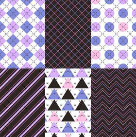 多样几何图案拼接纹理