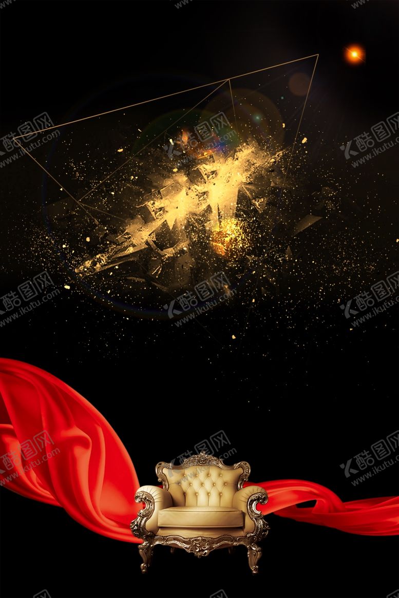 编号：47145409162132149313【酷图网】源文件下载-黑金背景