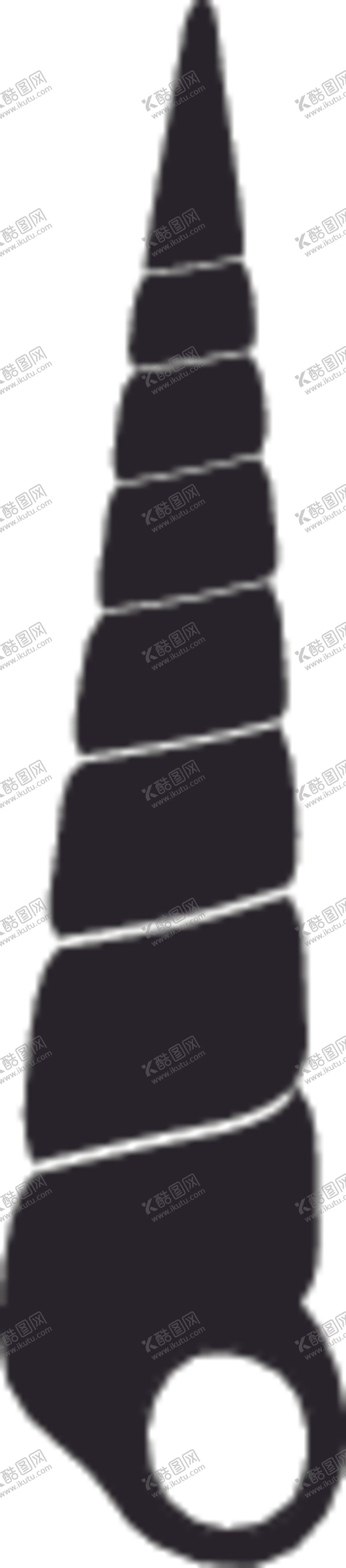 编号：35758510271849395178【酷图网】源文件下载-海洋生物系列海螺