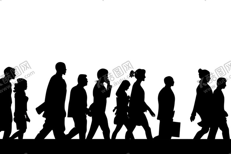 编号：36922109090334402759【酷图网】源文件下载-商务人物剪影
