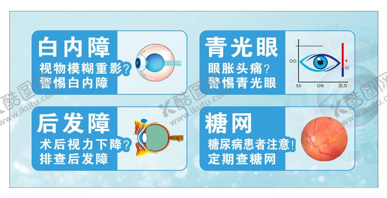编号：69680004010226027145【酷图网】源文件下载-眼部疾病科普展示板