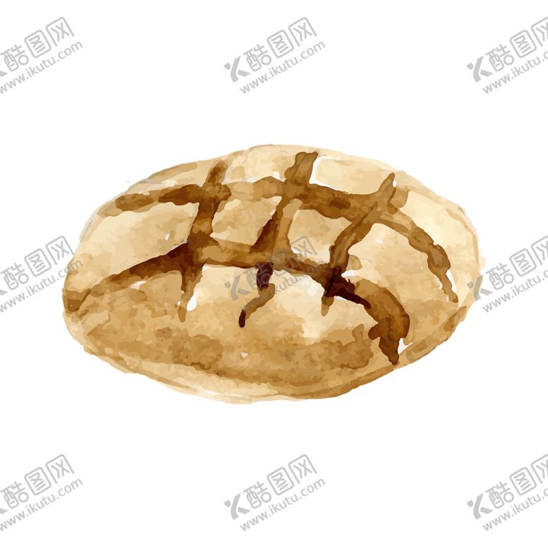 编号：44350710011244587799【酷图网】源文件下载-手绘面包
