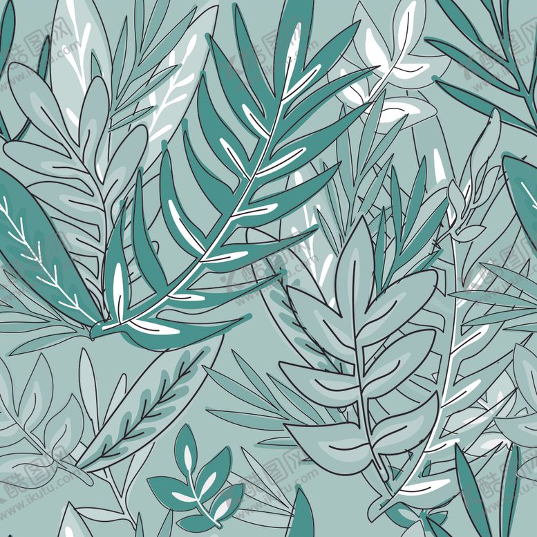 编号：39239609270238461152【酷图网】源文件下载-彩绘植物背景