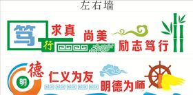 校园德育办公室文化墙