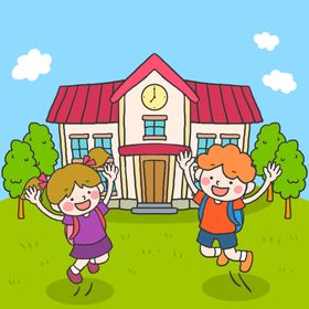 学生中形象卡通形象