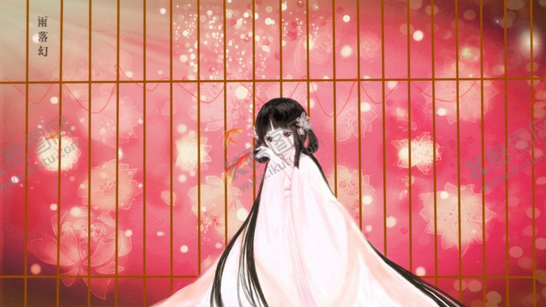 编号：83301710230931542617【酷图网】源文件下载-古风人物美女插画素材