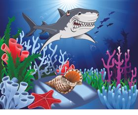 海底乐园生物水底乐园水草