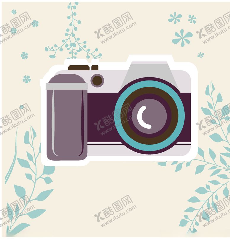 编号：17115309212046515584【酷图网】源文件下载-卡通照相机