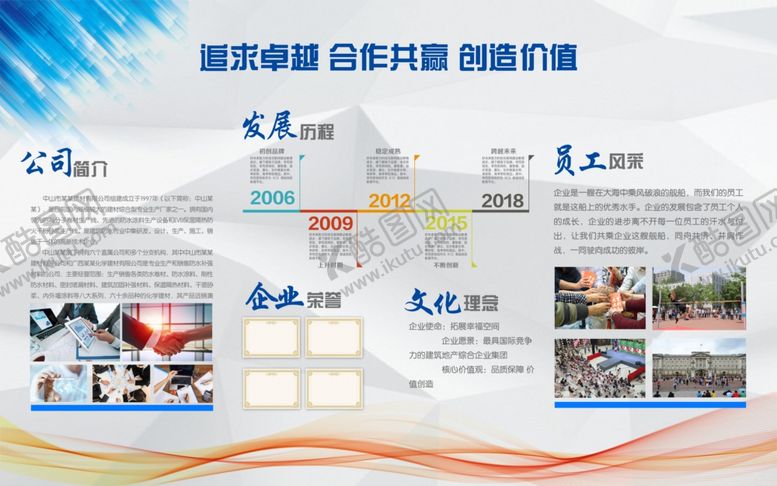 编号：96194605030140183378【酷图网】源文件下载-企业文化墙