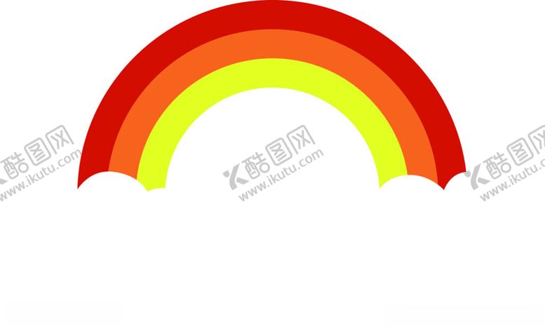编号：65180602091922114610【酷图网】源文件下载-彩虹云朵元素