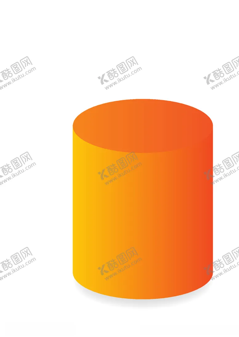编号：10952506171733119418【酷图网】源文件下载-立体圆柱